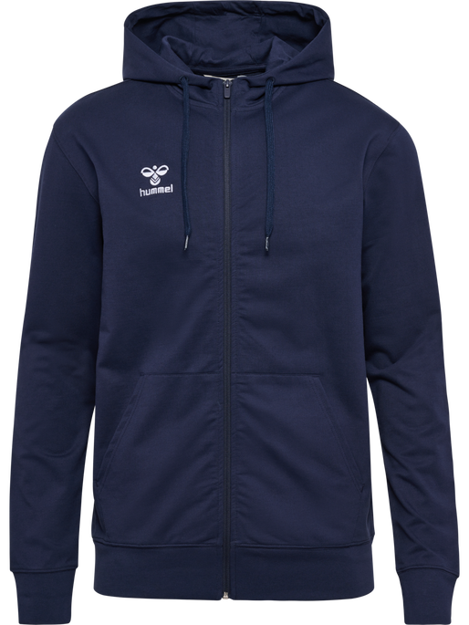 hmlGO 2.0 ZIP HOODIE, MARINE hmlGO 2.0 ZIP HOODIE, MARINE, packshot