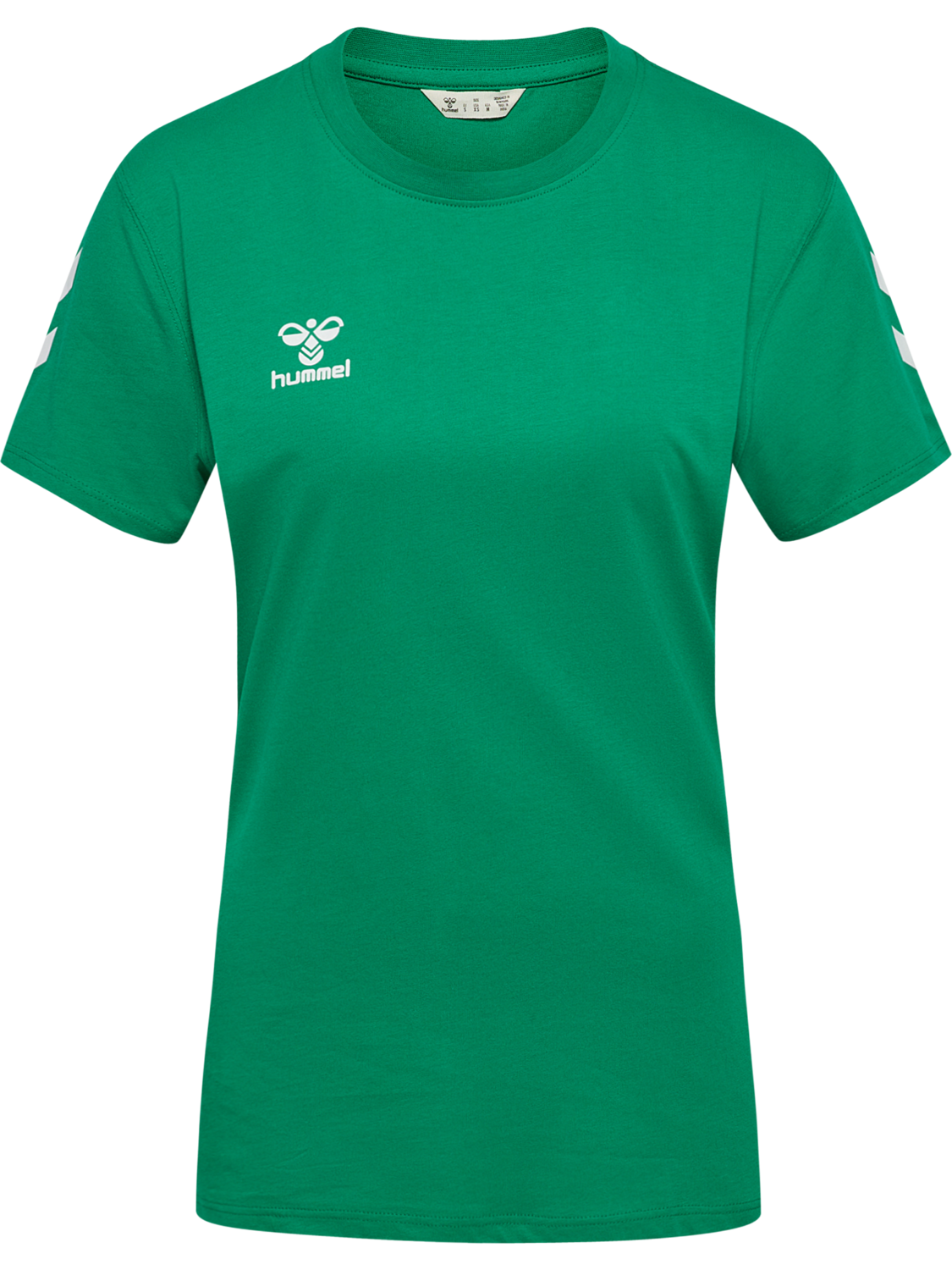 hmlGO 2.0 CHEVRON T-SHIRT S/S WOMAN, JELLY BEAN, packshot