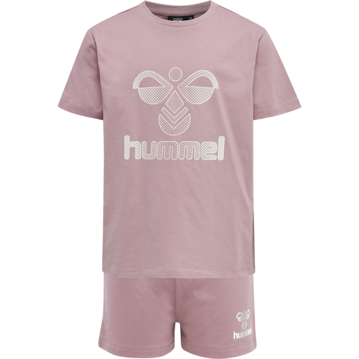 hmlPROUD SHORTS SET GIRL, LILAS, packshot