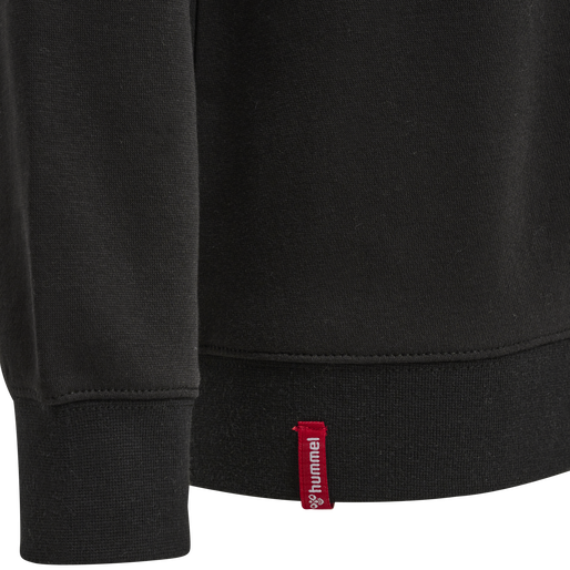 hmlRED CLASSIC SWEATSHIRT KIDS, BLACK, packshot
