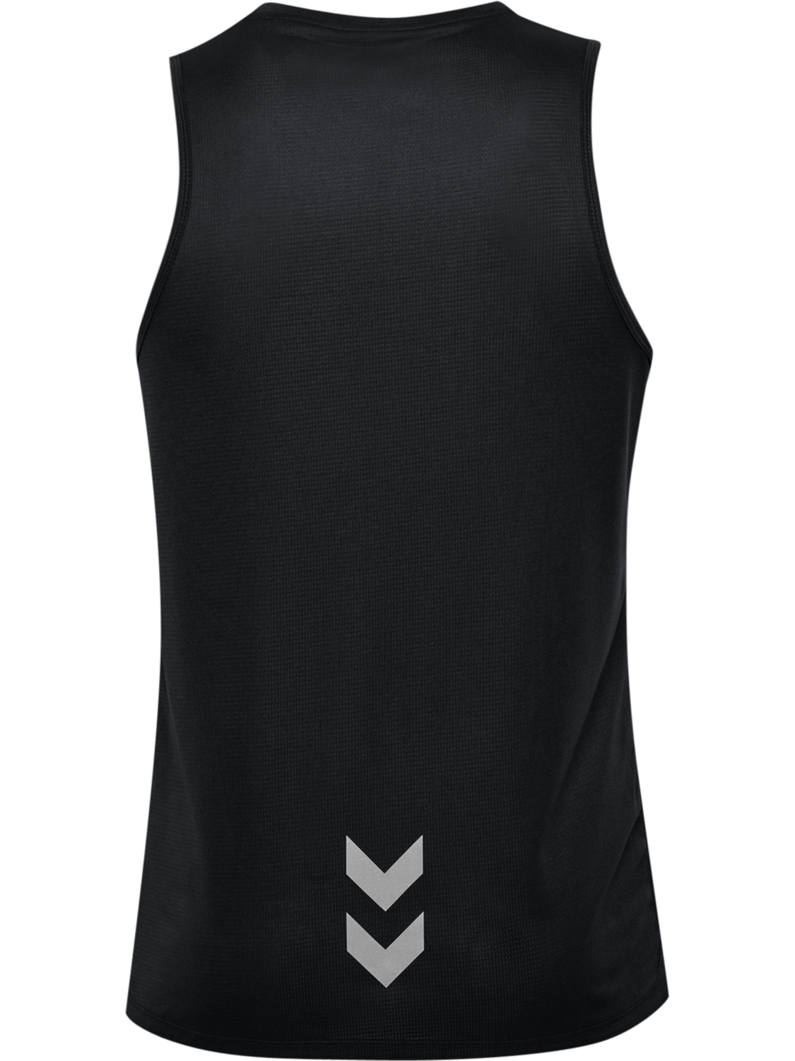 hmlRUN SINGLET S/L, BLACK, packshot