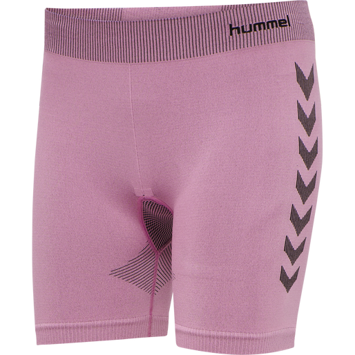 HUMMEL FIRST SEAMLESS TR SHT TIGH W, COTTON CANDY, packshot