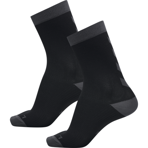 ELEMENT PERFORMANCE SOCK 2 PACK, BLACK, packshot