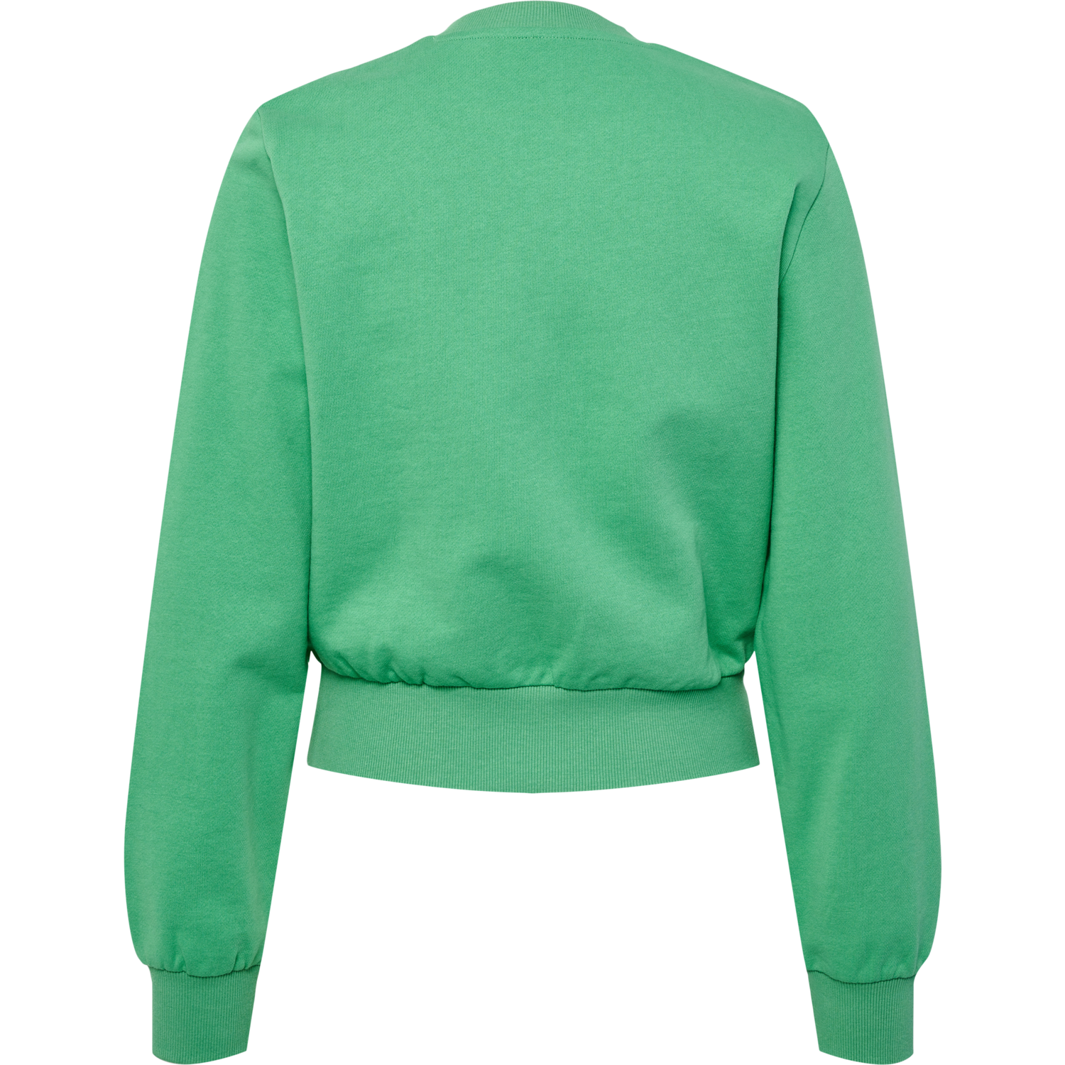 hmlLGC SHAI SHORT SWEATSHIRT, GREEN SPRUCE, packshot