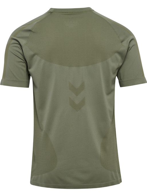 hmlHIIT SEAMLESS T-SHIRT S/S, DEEP LICHEN GREEN hmlHIIT SEAMLESS T-SHIRT S/S, DEEP LICHEN GREEN, packshot
