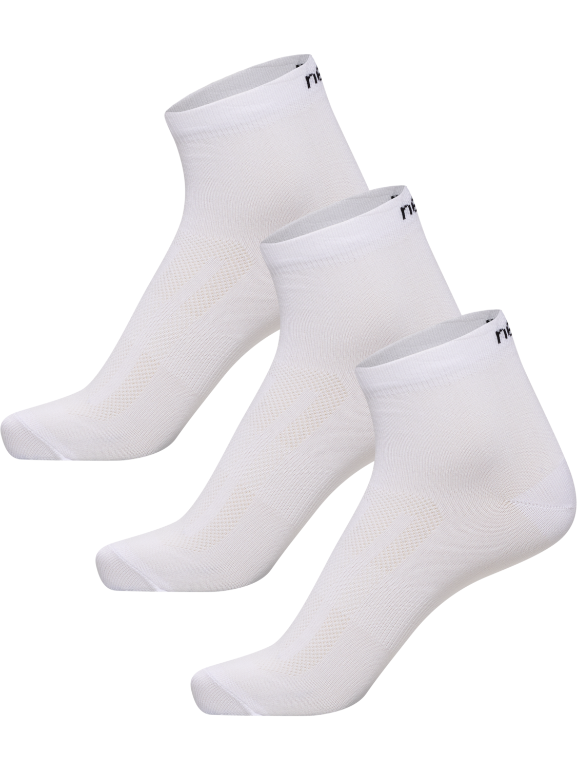nwlDO FUNCTIONAL ANKLE SOCKS 3-PACK, WHITE, packshot