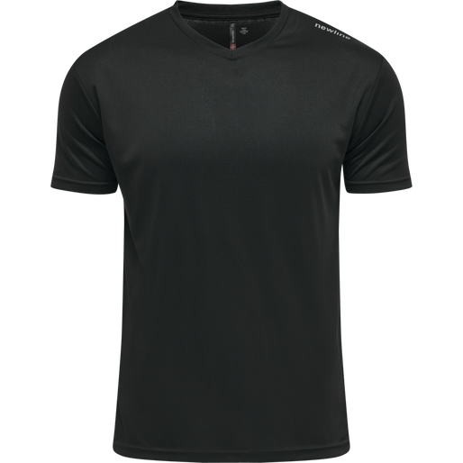 BASE COOL TEE, BLACK, packshot