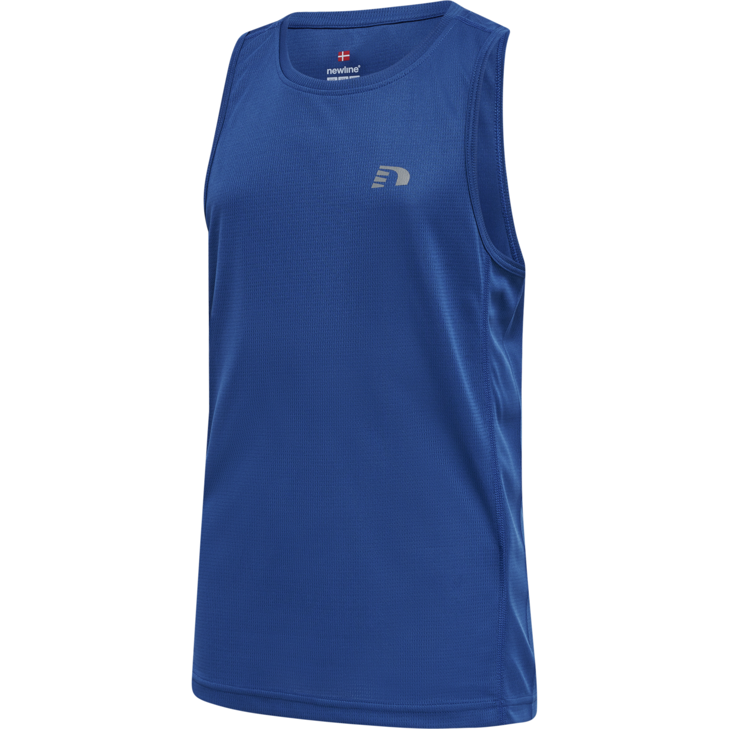 KIDS CORE RUNNING SINGLET, TRUE BLUE, packshot