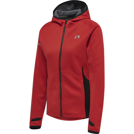 BASE WARM UP JACKET, TRUE RED, packshot