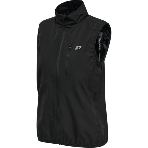 WOMEN'S CORE GILET, BLACK WOMEN'S CORE GILET, BLACK, packshot