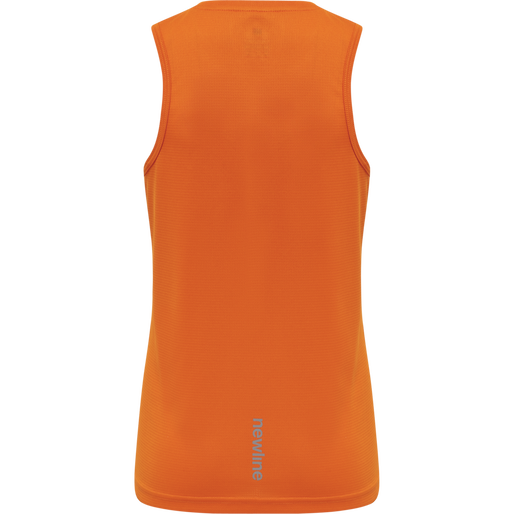 KIDS CORE RUNNING SINGLET, ORANGE TIGER, packshot