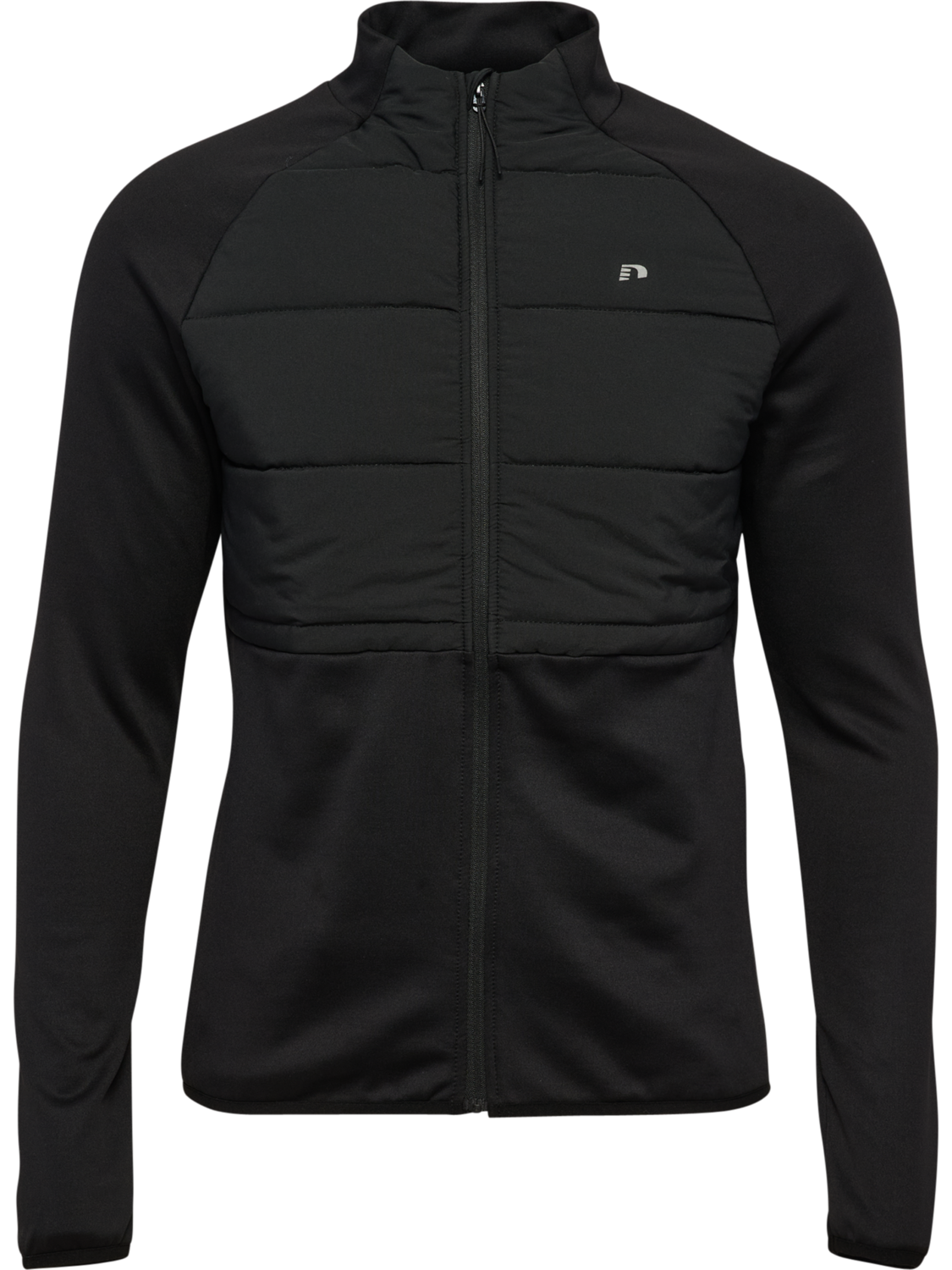 nwlQUILTED JACKET, BLACK, packshot