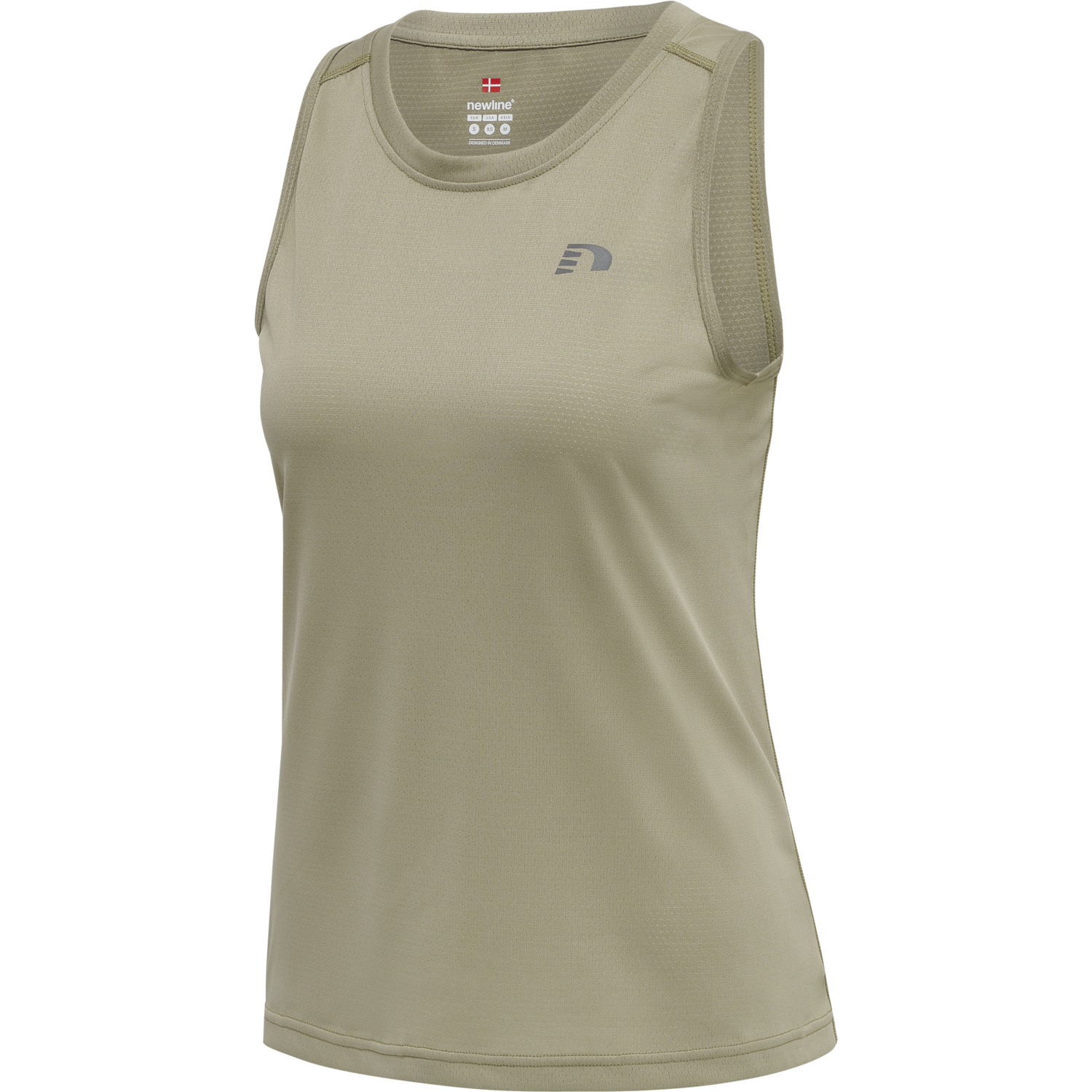 WOMEN RUNNING SINGLET, WINTER TWIG, packshot