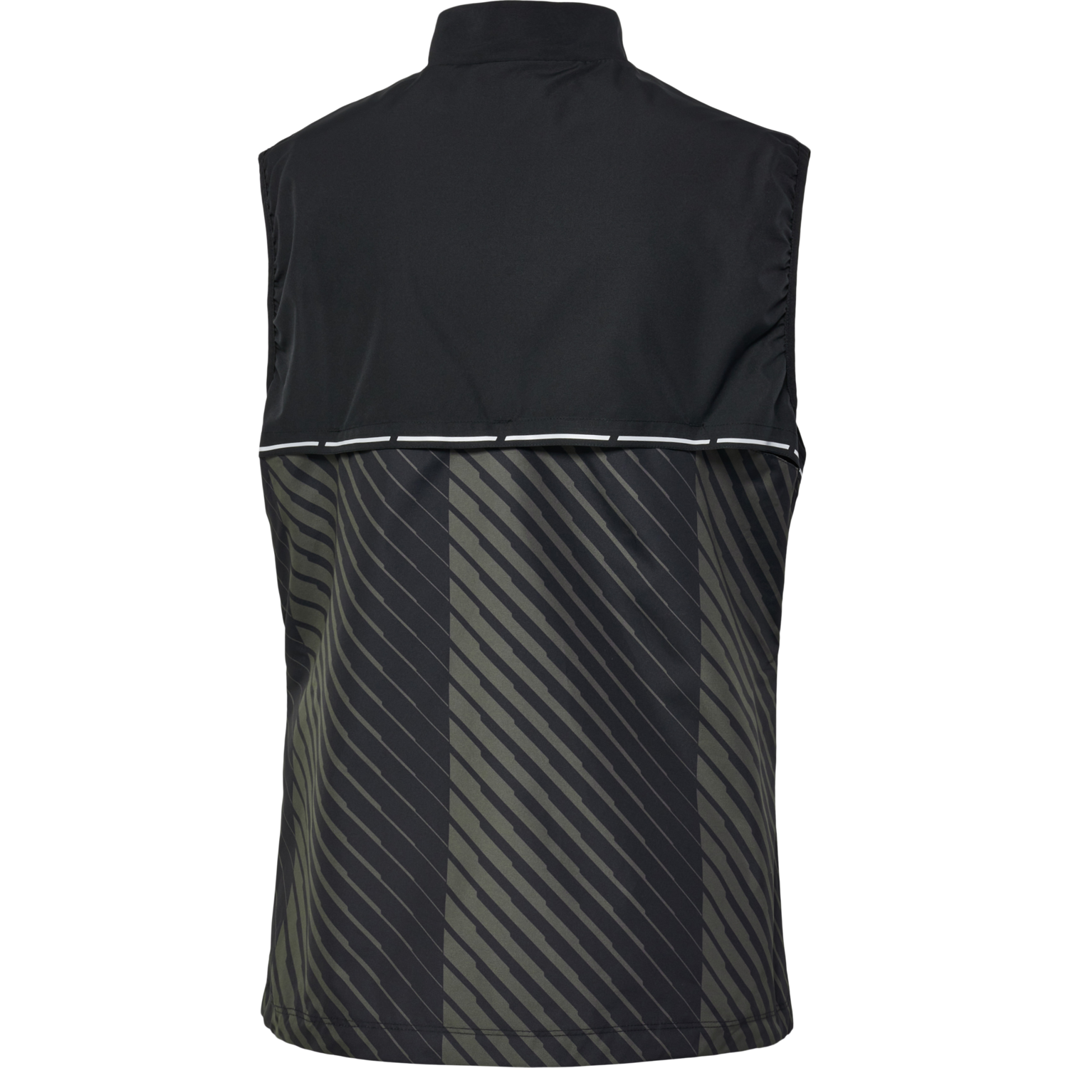 nwlPACE GILET, BLACK BELUGA AOP, packshot