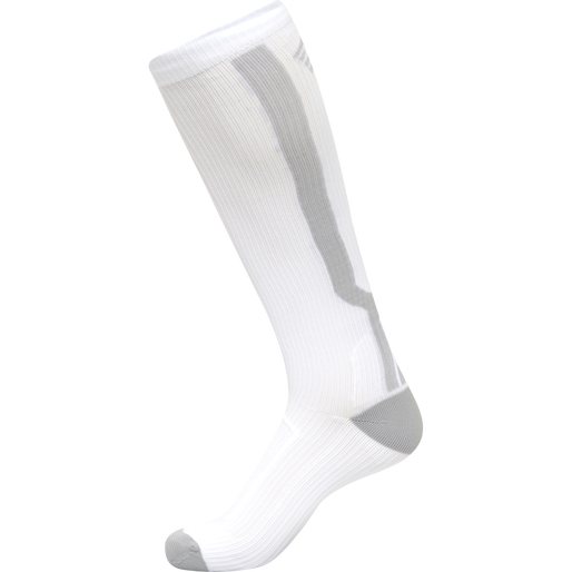 CORE COMPRESSION SOCK, WHITE, packshot