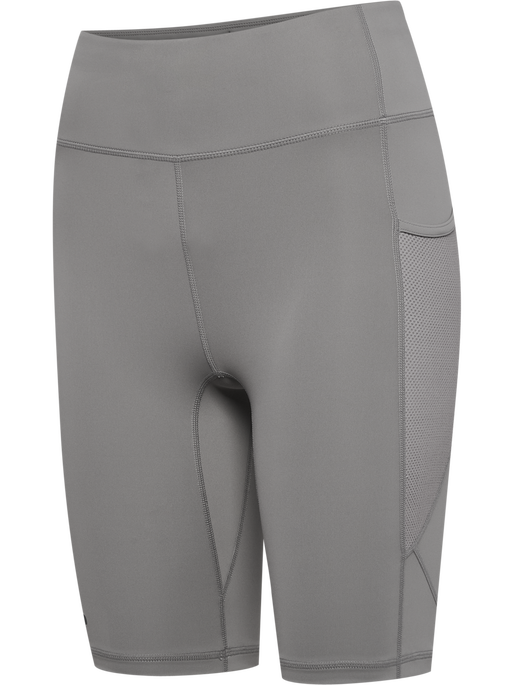 nwlRACE HW POCKET W SHORT TIGHTS, TITANIUM, packshot