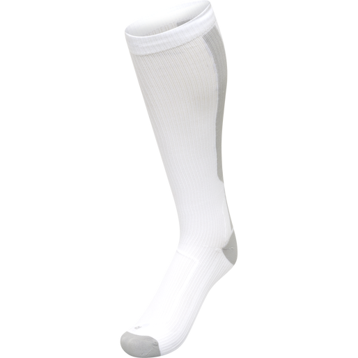 CORE COMPRESSION SOCK, WHITE, packshot