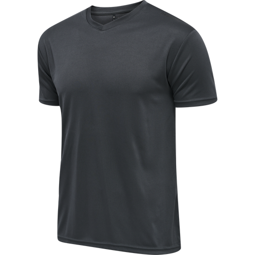 BASE COOL TEE, TITANIUM, packshot