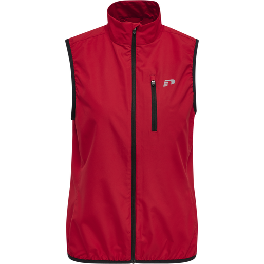 WOMEN'S CORE GILET, TANGO RED, packshot