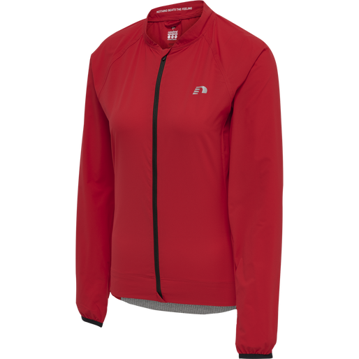 WOMENS CORE BIKE JACKET, TANGO RED, packshot