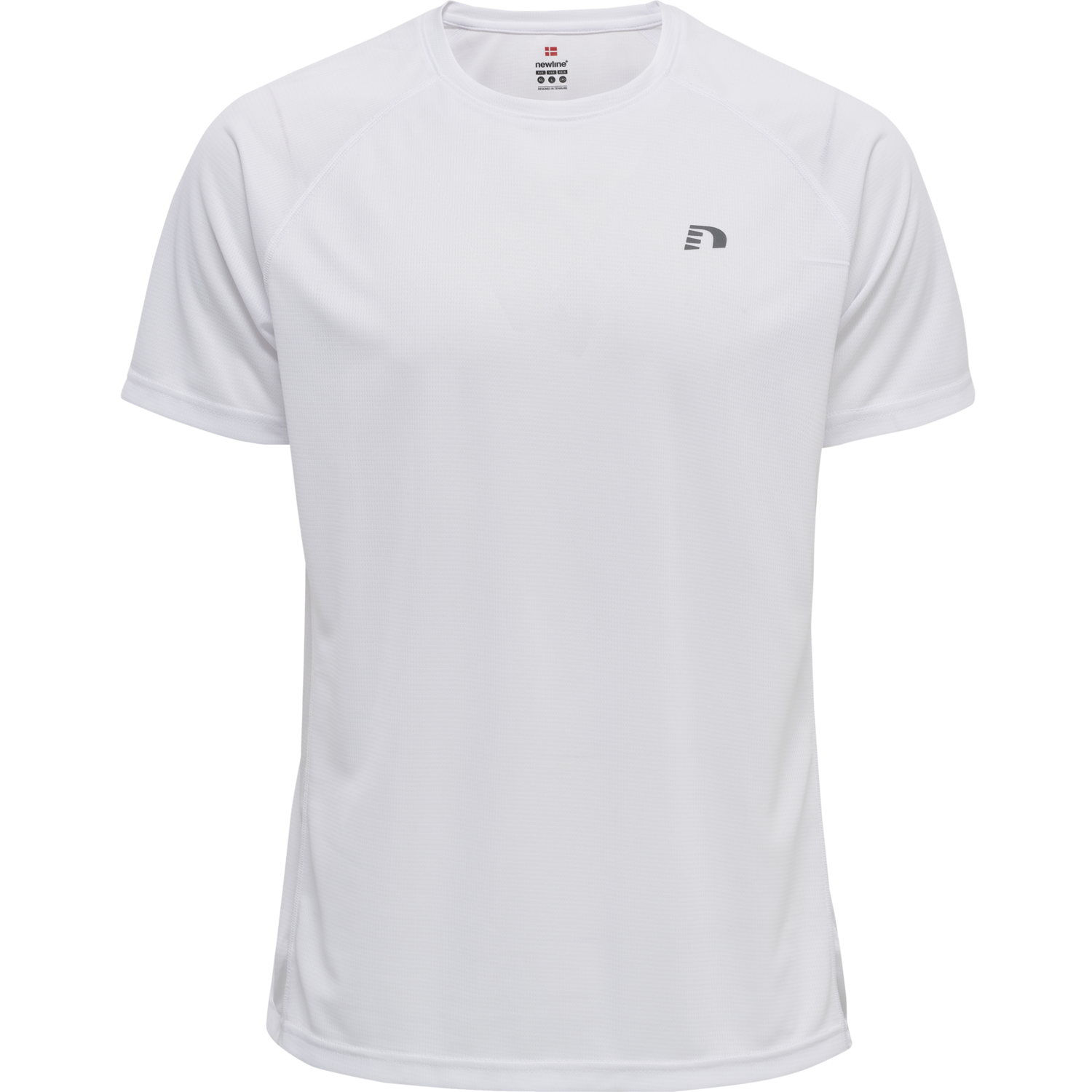 MEN CORE RUNNING T-SHIRT S/S, WHITE, packshot