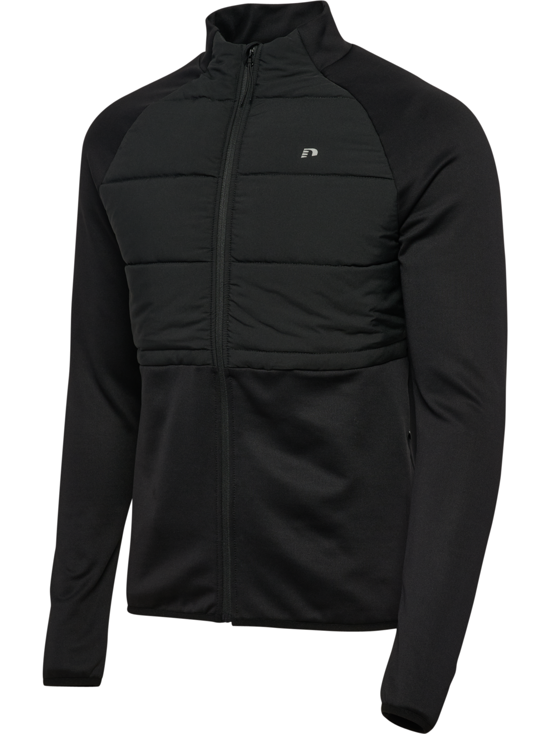 nwlQUILTED JACKET, BLACK, packshot