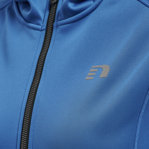 BASE WARM UP JACKET, LIMOGES BLUE, packshot