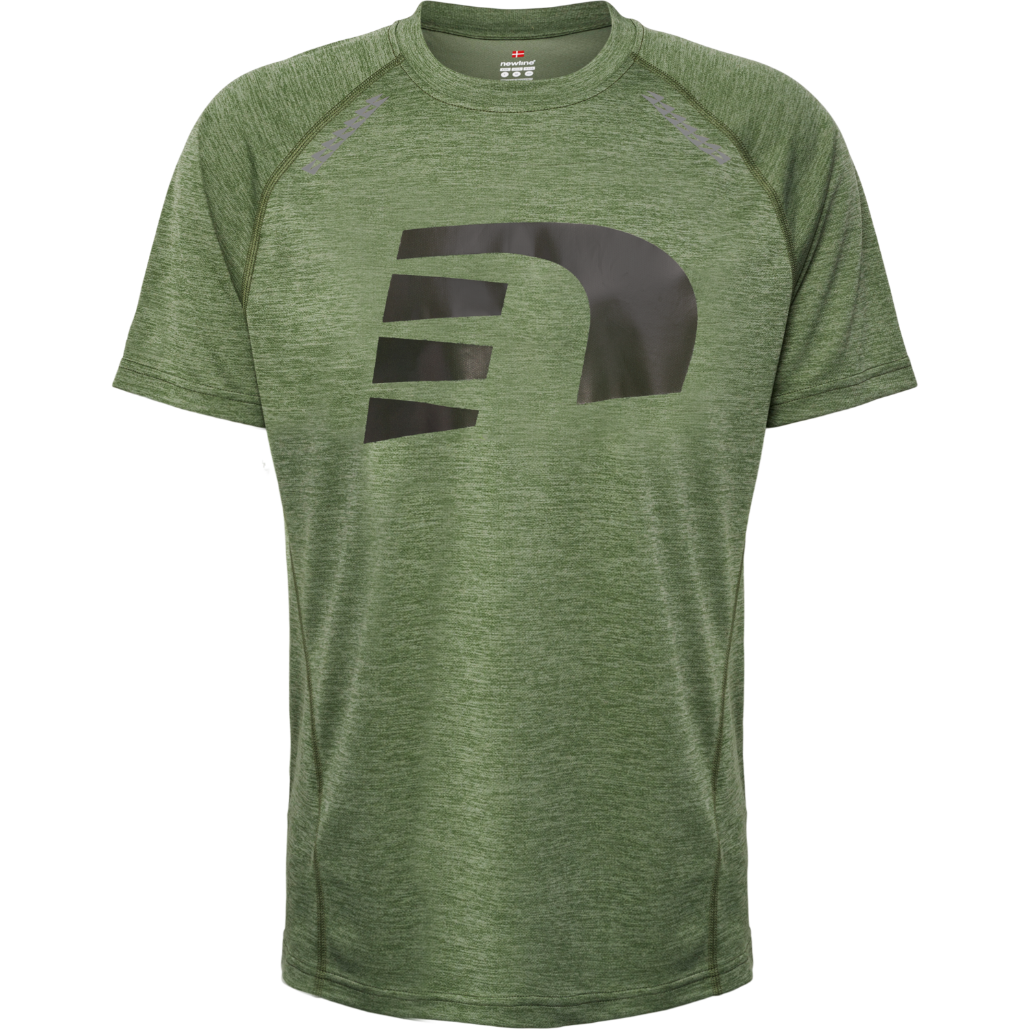 nwlORLANDO T-SHIRT S/S MEN, FOUR LEAF CLOVER MELANGE, packshot