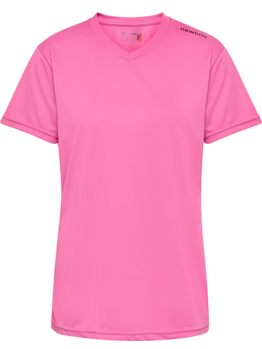 BASE COOL TEE, RACE PINK, packshot