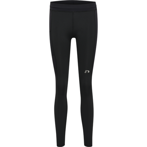 WOMEN CORE WARM PROTECT TIGHTS, BLACK, packshot