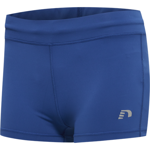 WOMEN CORE ATHLETIC HOTPANTS, TRUE BLUE, packshot