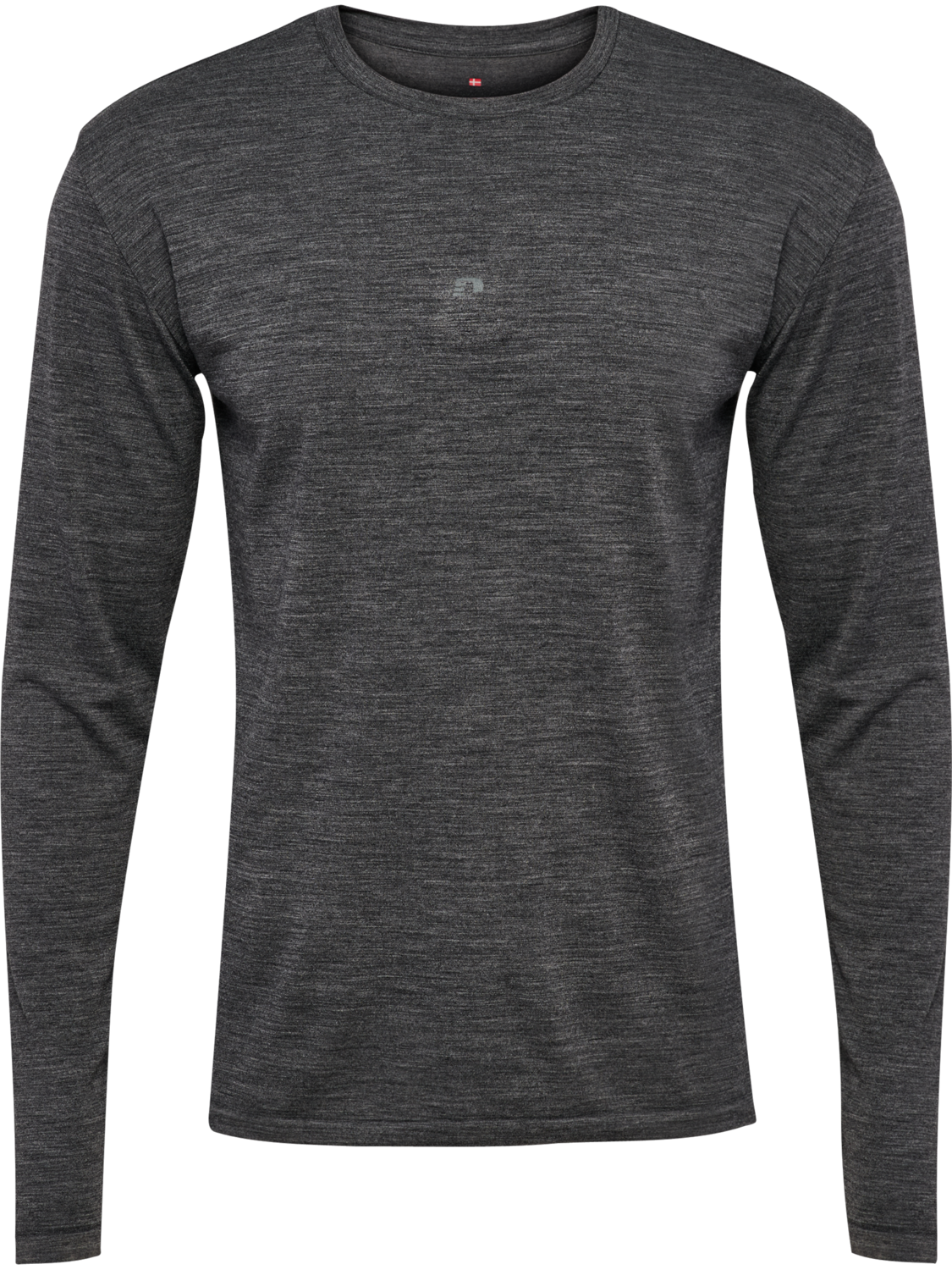nwlTHERMA WOOL BLEND T-SHIRT L/S, BLACK, packshot