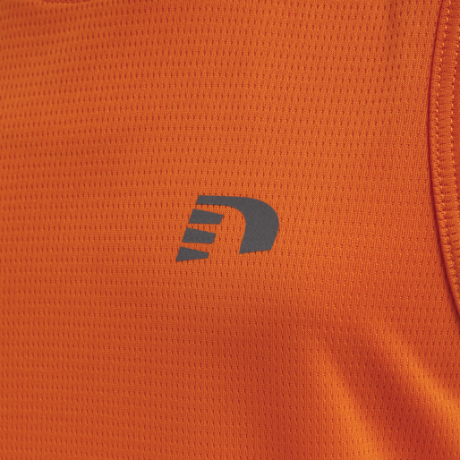 KIDS CORE RUNNING SINGLET, ORANGE TIGER, packshot