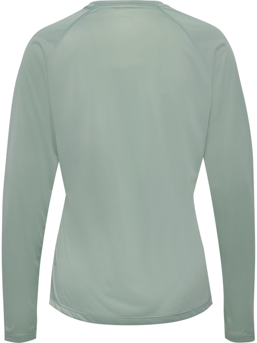 nwlBEAT W T-SHIRT L/S, GREEN MILIEU nwlBEAT W T-SHIRT L/S, GREEN MILIEU, packshot