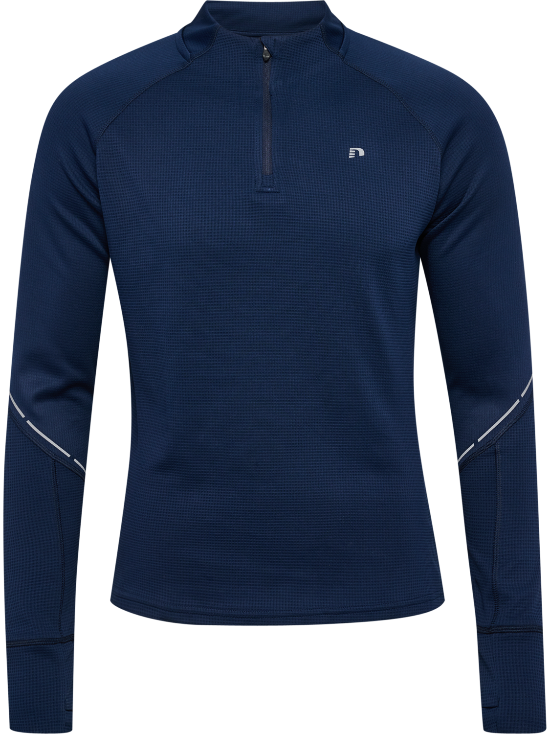 nwlPOWER HALF ZIP MIDLAYER, BLACK IRIS 2, packshot