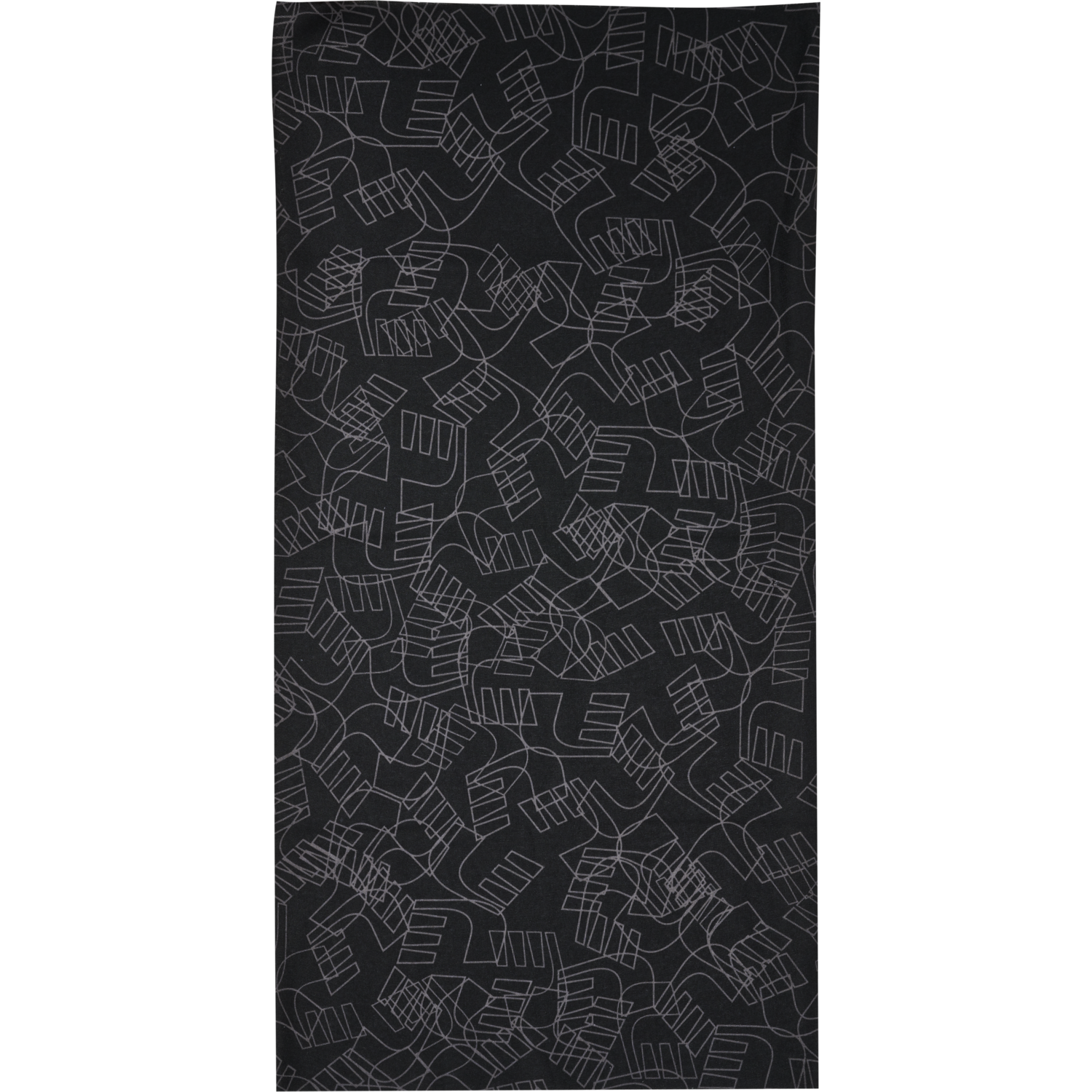 NECKTUBE, BLACK/FIESTA_CAZOO, packshot