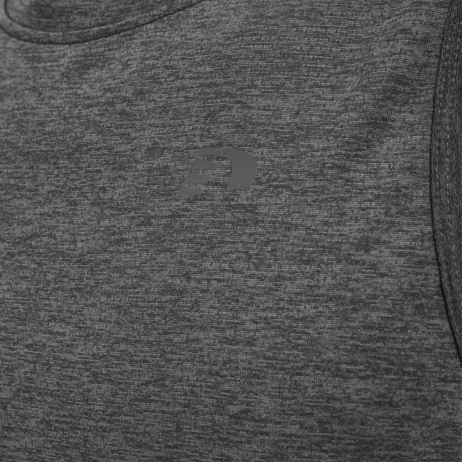 MEN RUNNING SINGLET, FORGED IRON MELANGE, packshot