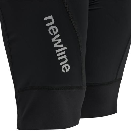 MENS CORE BIKE PANEL BIB SHORTS, BLACK/WHITE, packshot