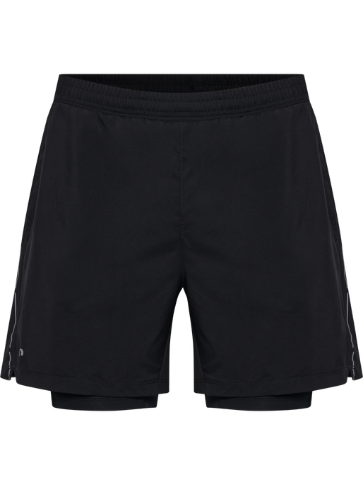 nwlFAST 2IN1 SHORTS, BLACK, packshot