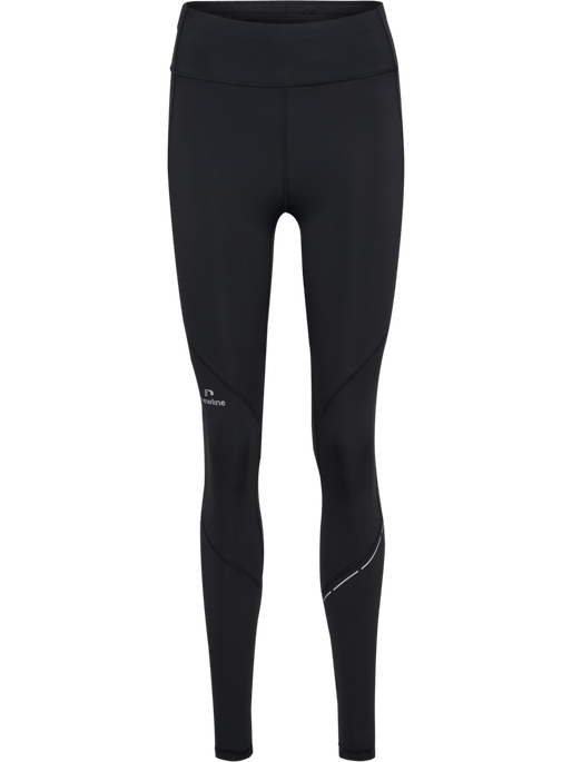 nwlRACE HIGH WAIST POCKET TIGHTS W, BLACK, packshot