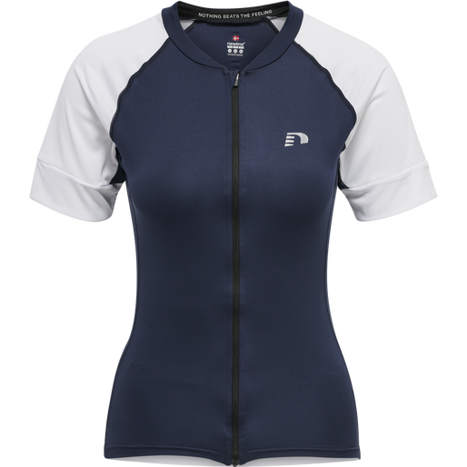 WOMENS CORE BIKE JERSEY, BLACK IRIS, packshot