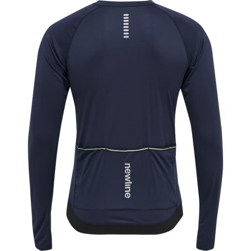 MENS CORE BIKE L/S JERSEY, BLACK IRIS, packshot