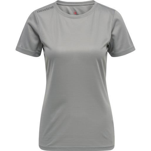 WOMEN CORE FUNCTIONAL T-SHIRT S/S, SHARKSKIN WOMEN CORE FUNCTIONAL T-SHIRT S/S, SHARKSKIN, packshot