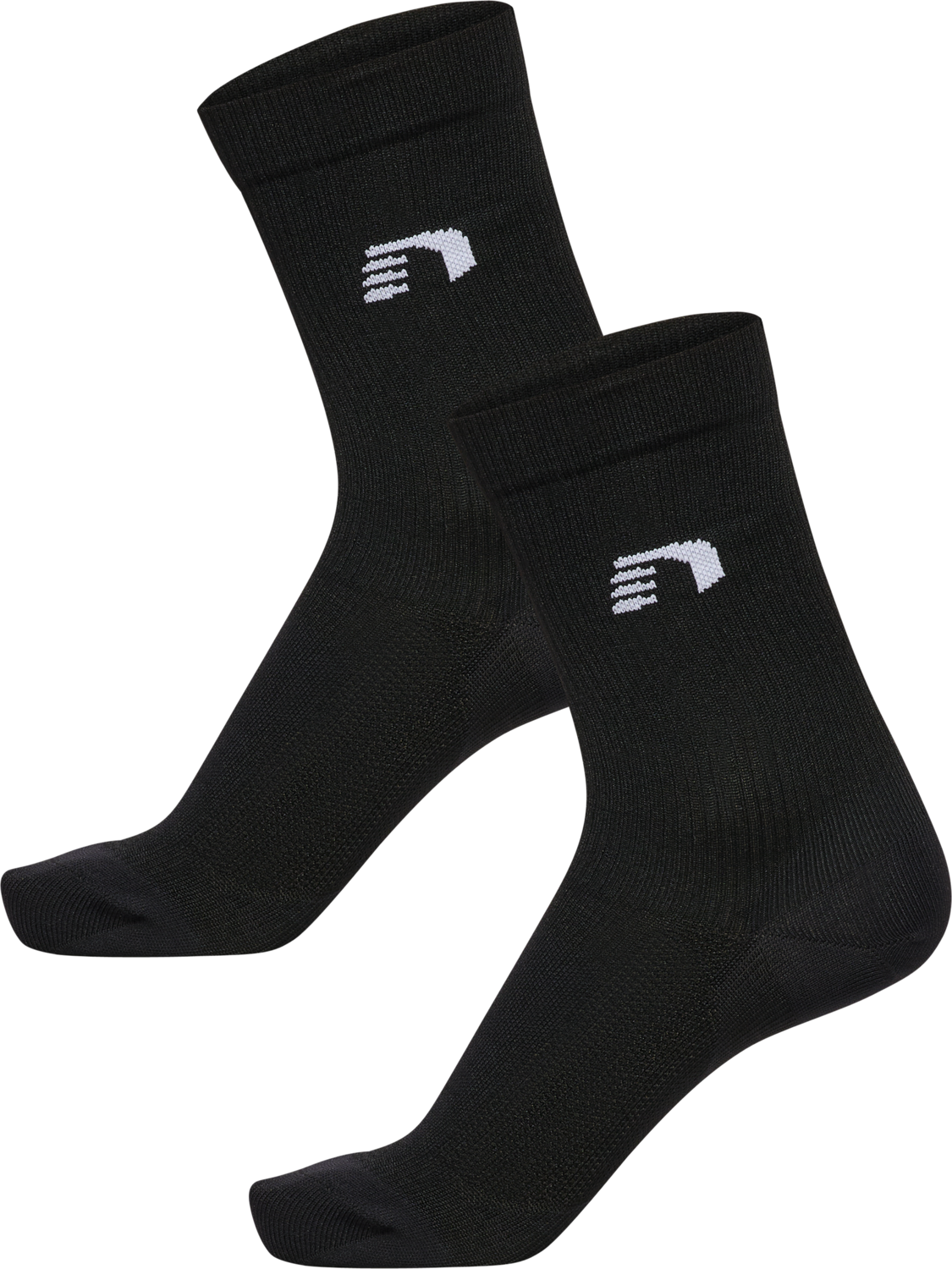 nwlLOGO FUNCTIONAL SOCKS 2-PACK, BLACK, packshot