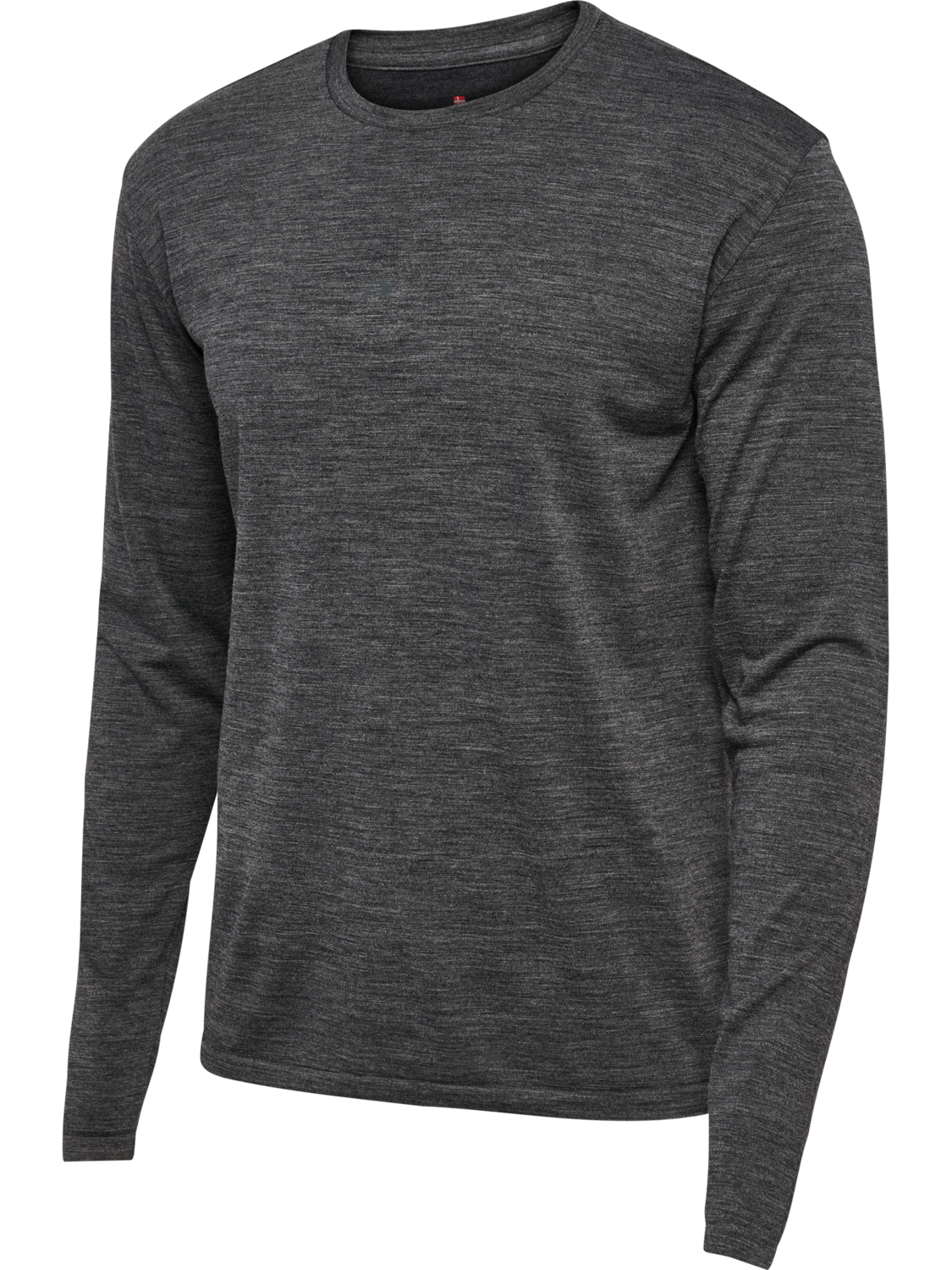 nwlTHERMA WOOL BLEND T-SHIRT L/S, BLACK, packshot