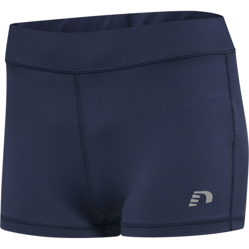 WOMEN CORE ATHLETIC HOTPANTS, BLACK IRIS, packshot