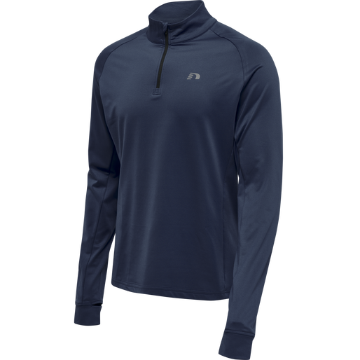 MEN'S CORE MIDLAYER, BLACK IRIS, packshot