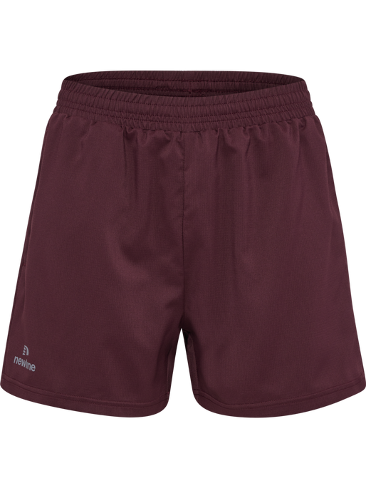 nwlMAX ZIP POCKET SHORTS W, DECADENT CHOCOLATE nwlMAX ZIP POCKET SHORTS W, DECADENT CHOCOLATE, packshot