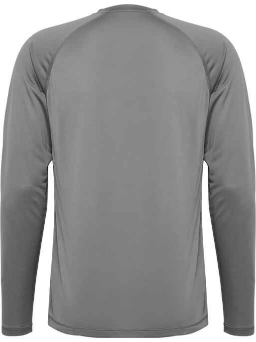 nwlBEAT T-SHIRT L/S, TITANIUM, packshot