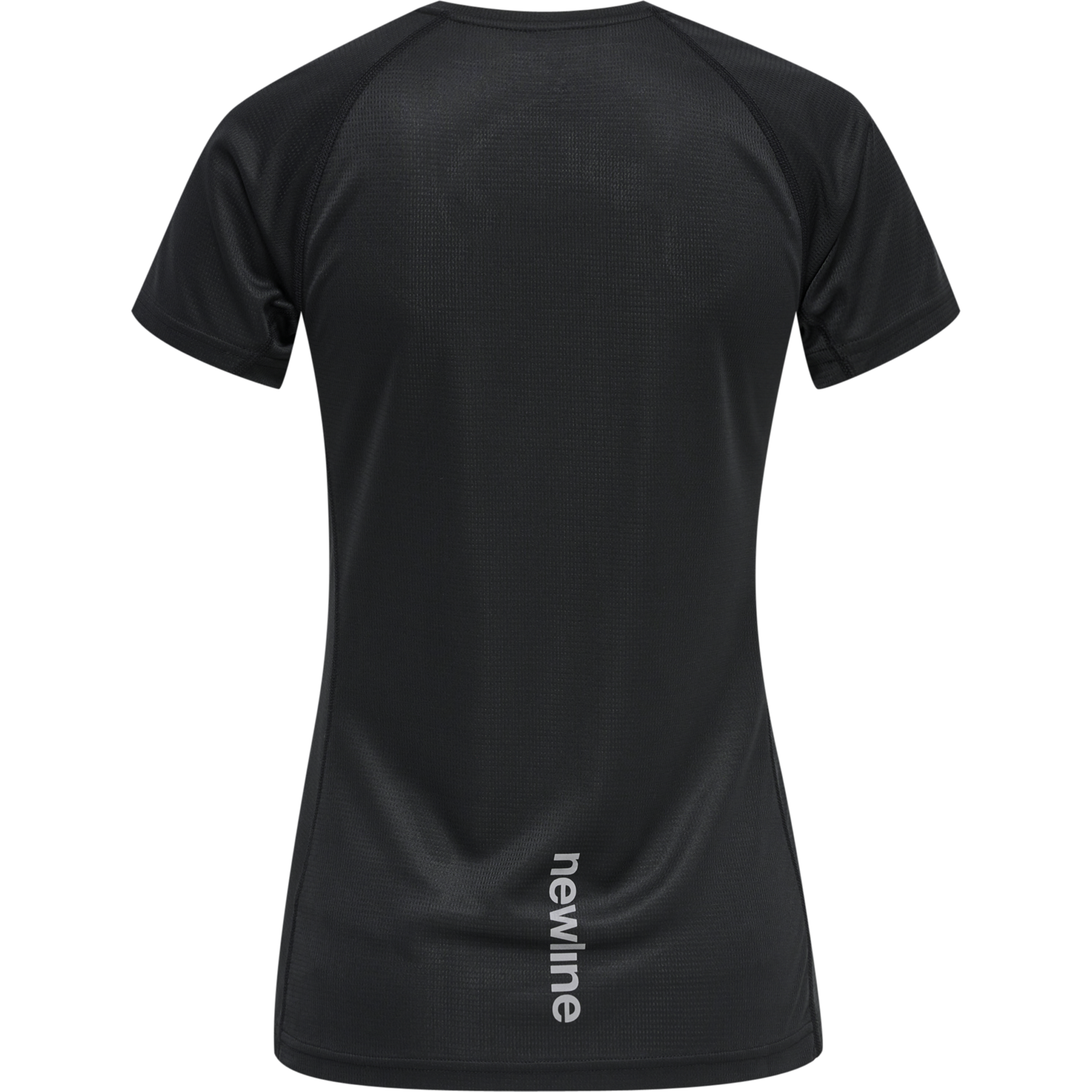 WOMEN CORE RUNNING T-SHIRT S/S, BLACK, packshot